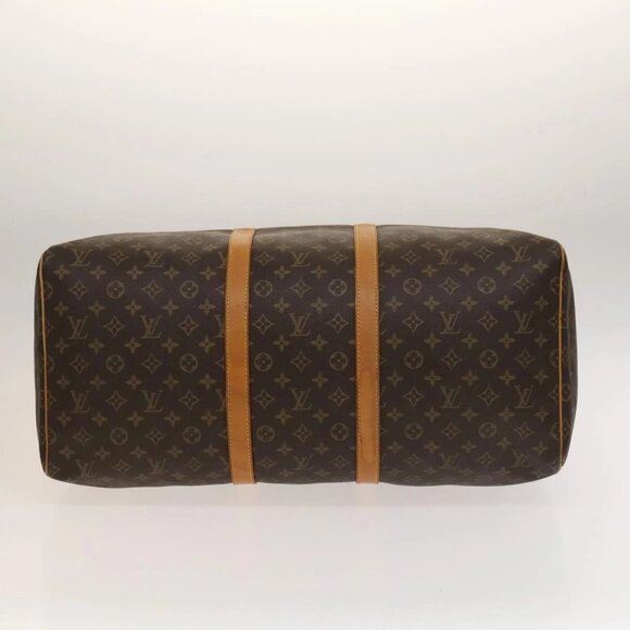 LOUIS VUITTON Monogram Keepall 55 Boston Bag M41424 LV Auth ar13732 - Picture 7 of 16